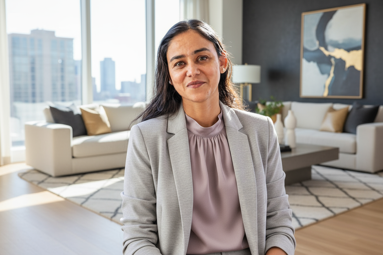 Aarthi, founder of Aarthi Realty